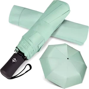 Travel Umbrella Compact Folding Sun Umbrellas Lightweight Auto Open Close for Women Parasol