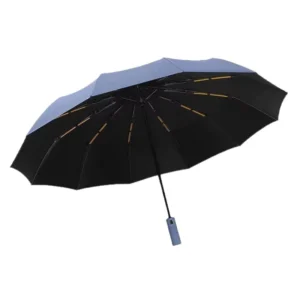 UB04 Fully Automatic Foldable Sun and Rain Umbrella with Custom Printed Logo