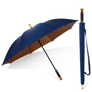 UM04 Automatic Straight Golf Umbrella Business Gift Set