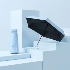UPF 50+ Rain Umbrella with Storage Bag All-Weather