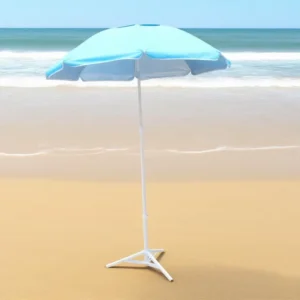 UPF50+ Aluminum Classic Design Patio Umbrella Base Windproof Outdoor Beach UV Protection 3.25ft Radius Courtyard