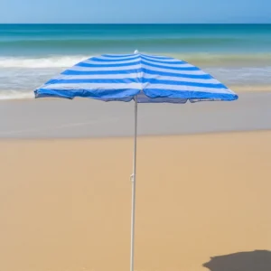 UPF50+ Aluminum Radii Patio Umbrella for Outdoor Furniture Garden Park Courtyard Beach Base Exteriors