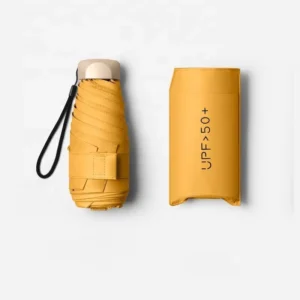 UPF50+ Mini Five-Fold Umbrella With UV Protection