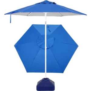 UV Coating Personal Outdoor Beach Umbrella with Logo Print