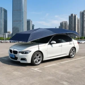 UV Protection Folding Automatic Car Parking Sunshade Umbrella