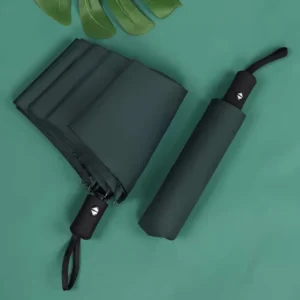 UV Protection Hanging 3-Fold Waterproof Fully Automatic Umbrella for Travel Gift Office
