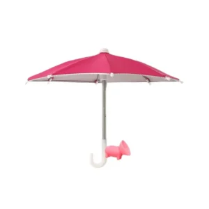 UV Protection Mini Phone Umbrella with Holder for Beach Sunshade
