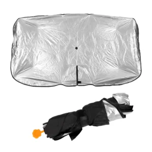 UV Protection Windproof Printed Big Summer Car Umbrella