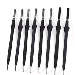 Ultra-Light Carbon Fiber Aluminum Alloy Dual-Use Rain Umbrella Long Handle Straight Rod Factory Advertising Print