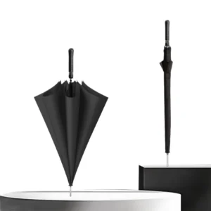 Ultra-Light Carbon Straight-Handle Reinforced Wind-Resistant Auto-Open Golf Umbrella