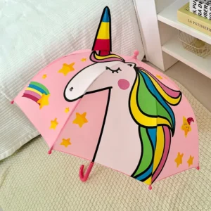Ultra-Light Children’s Umbrella 3D Ear Design