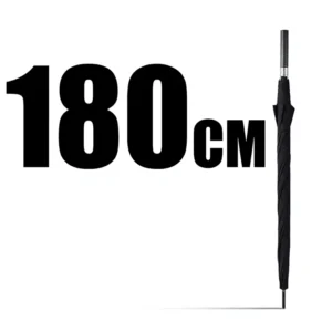 Ultra-Lightweight Carbon Fiber Long Handle Extra-Large Windproof Rain Umbrella for Adults Nano