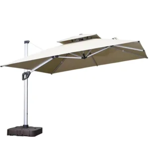 Umbrella Branding Parasols Umbrellas Outdoor for Restaurant Garden Umbrella with Solar Lights Big Size Windproof