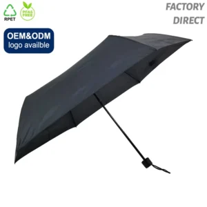 Umbrella Manufacturer 3 Fold Promotional Advertising Gift Umbrellas With Logo Prints RPET OEM Umbrella Manufacturer