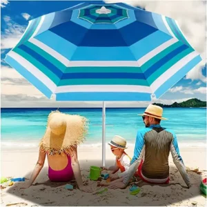 Umbrella Marble Base with Stainless Steel Sleeve (2 Lock Screws Inside)
