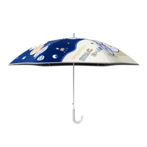 Umbrella Supplier Customized Children Cute Secure Sun Rain Straight Umbrella