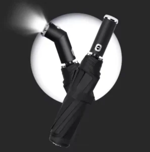 Umbrella Supplier Promotional Led Flashlight Umbrella Custom Logo Print China Made Umbrellas 3 Folding Umbrella