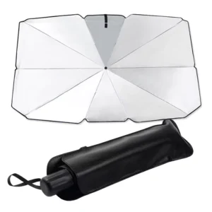Umbrella-Type Car Windshield Sunshade, UV Protected