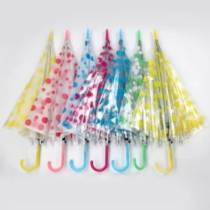 Umbrellas for Custom Solid Color Clear Umbrella