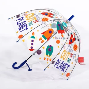 Unicorn and Flamingo Full-Print Kids’ Umbrella for Boys and Girls