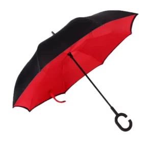 Upside-Down Folding Reverse Umbrella Windproof UV Protection for Car and Outdoor Rain
