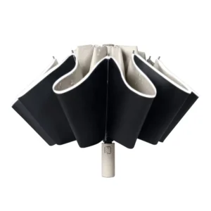 Upside-Down Full Auto Car Reverse Umbrella LED Flashlight Folding Umbrella with Reflective Strip