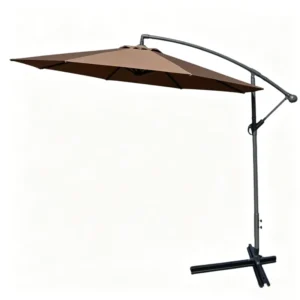 Various Colors Iron Terrace Courtyard Banana Umbrellas for Outdoor Leisure Beach Commercial Use Waterproof UV Protection