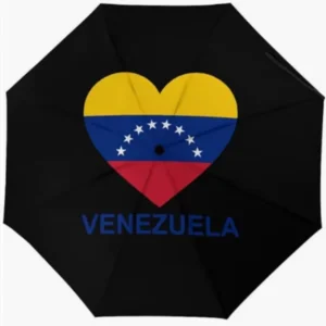 Venezuela Country Flag Pattern Fully Automatic Folding Umbrella