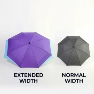 Vented Windproof Double-Sided Extended Extra-Large Auto-Open Umbrella