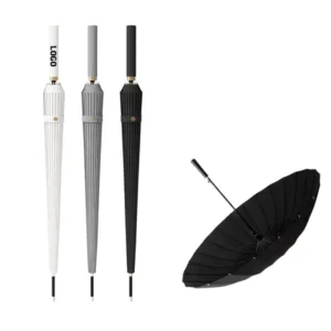 WSY495 24K Golf Straight Polyester Sun Umbrella