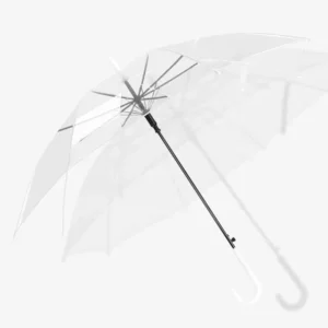 Walking-Stick Straight PVC Rain Umbrella