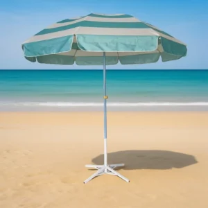 Watermelon Pattern Double-Bone 3m Waterproof Aluminum Windproof Outdoor Parasol