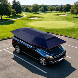 Waterproof Automatic Car Roof Umbrella Shade for Sun and Rain Protection