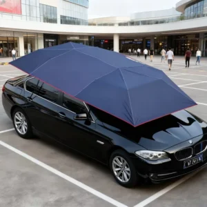 Waterproof Automatic UV Protection Car Umbrella with Portable Foldable Design