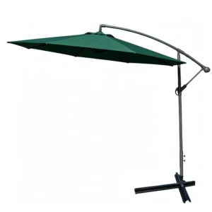 Waterproof Hanging Banana Cantilever Patio Umbrella with Iron Frame for Restaurants, Gardens, Beaches, and Hotels