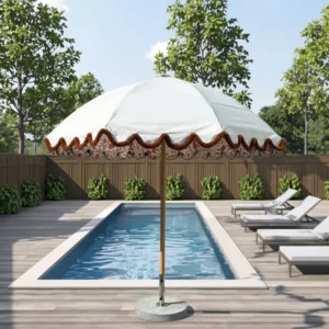 Waterproof Large Parasol Cover for Outdoor Poolside Use
