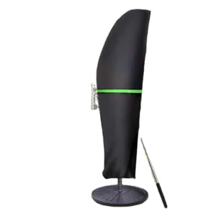 Waterproof UV-Resistant Outdoor Umbrella Cover with Zipper