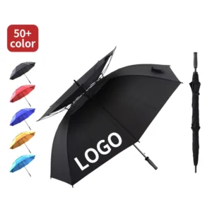Waterproof Windproof Golf Umbrella, 190T Pongee