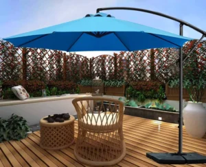 Waterproof Windproof Outdoor Garden Patio Banana Umbrella for Park and Supermarket Use