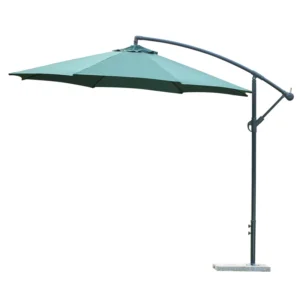 Waterproof Windproof Stainless Steel Garden Sunshade Banana Parasol for Hotel Outdoor Furniture