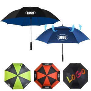 Waterproof Windproof Stick Sun Rain Golf Umbrella Extra Big Size Full Fiberglass