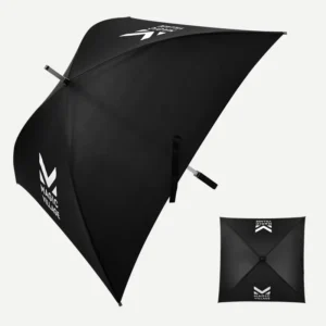Weatherproof Outdoor 4-Panel Square Patio Umbrella