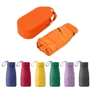 Wedding Favor Portable Mini Umbrella for Travel for Promotional Use High Quality Sun Protection