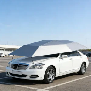 Wind-resistant Automatic Car Umbrella with Sun Protection for Outdoor Parking