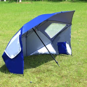 Windowed Breathable Windproof Outdoor Portable Beach Fishing Umbrella Tent