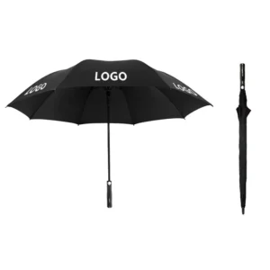 Windproof 14mm Fiberglass Shaft 190T Pongee Fabric EVA Handle Auto Open 30-Inch Golf Umbrella