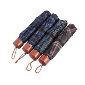 Windproof 3-Fold Strong Folding Umbrella
