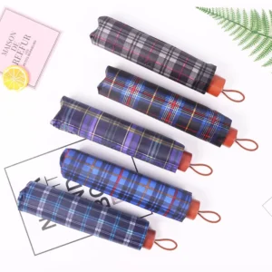 Windproof 3-Fold Strong Umbrella with Logo