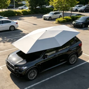 Windproof Car Shade Umbrella Cover for Outdoor Car Storage