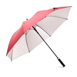 Windproof Golf Umbrella Silver Coating Custom Logo Supplier